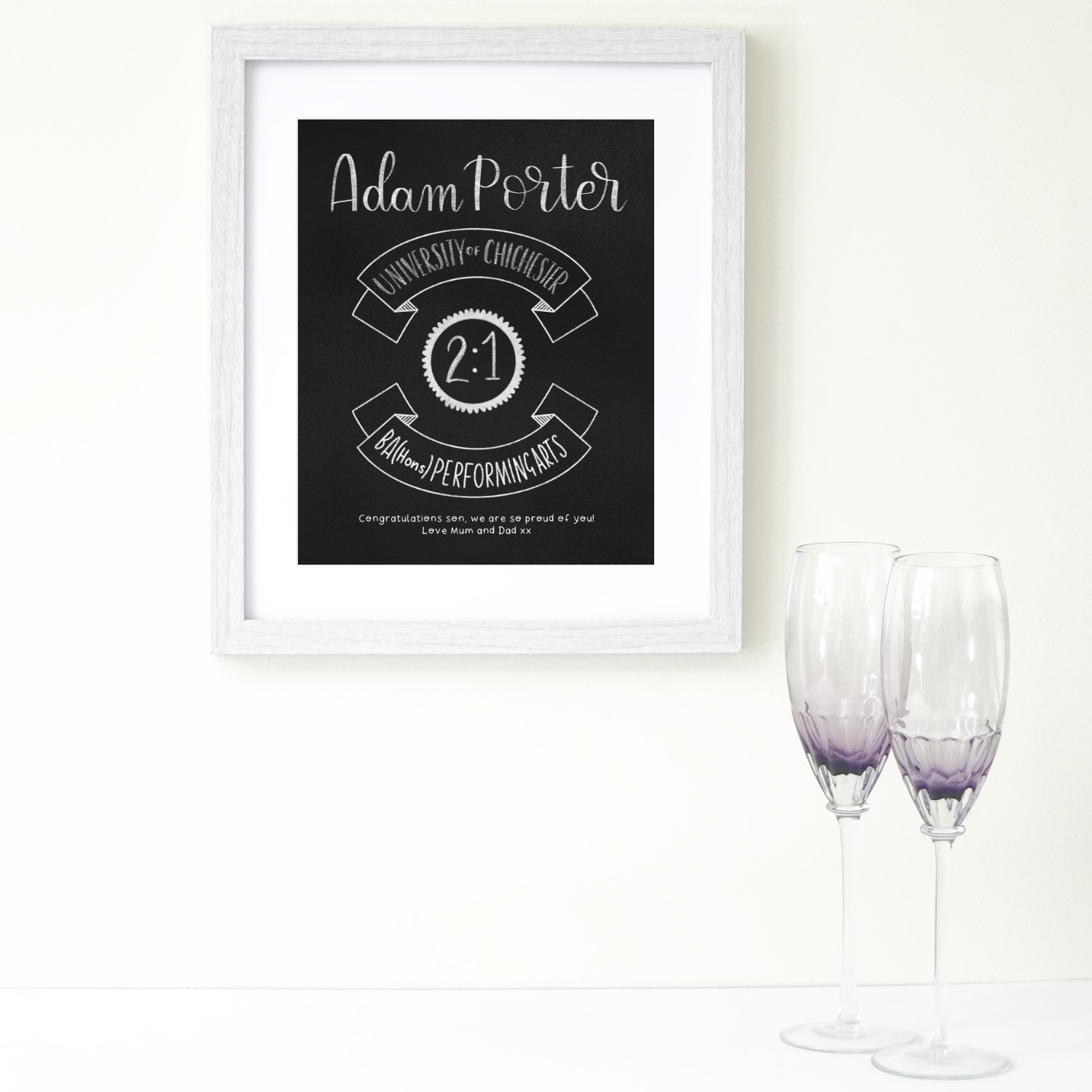 Chalkboard Graduation Print - Image 2