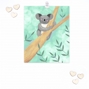 Koala Art Print