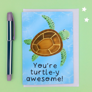 Product image of turtle card