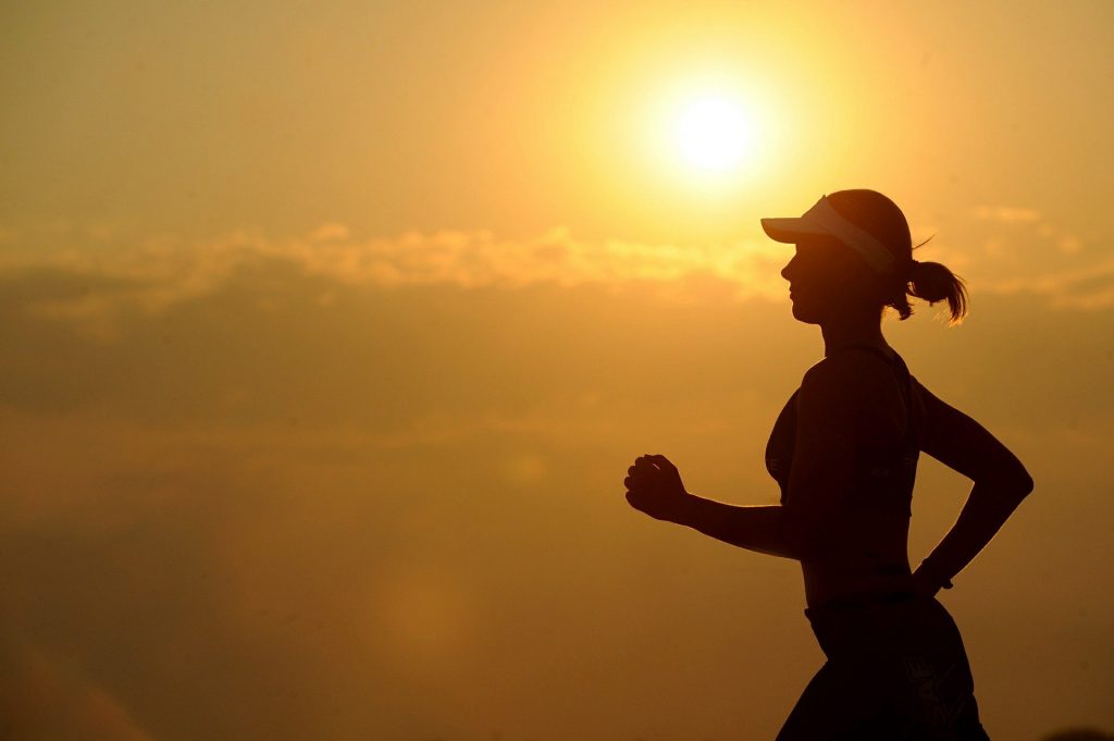 sunny workout