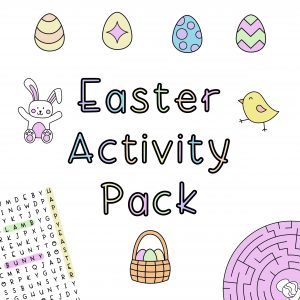 Easter activity pack square