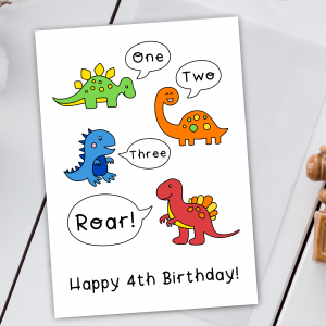 Roar Dinosaur birthday