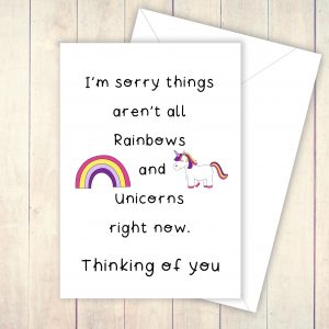 Rainbows and unicorns