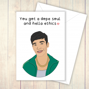 Dope soul hella ethics card