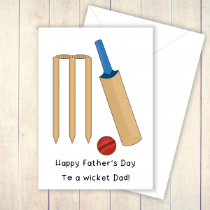 Cricket Father’s Day card