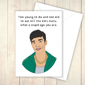 Jason Mendoza Birthday card