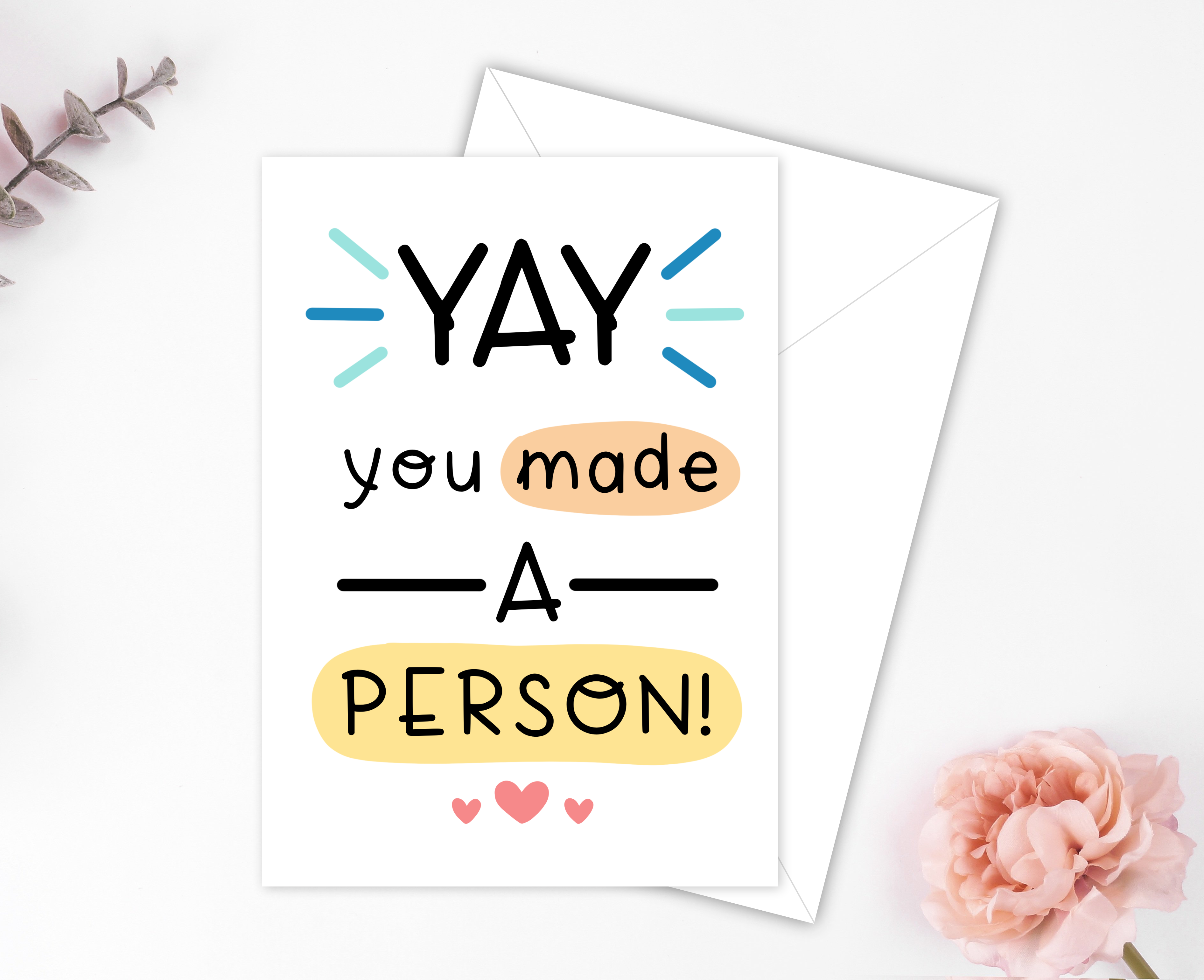 Yay you made a person