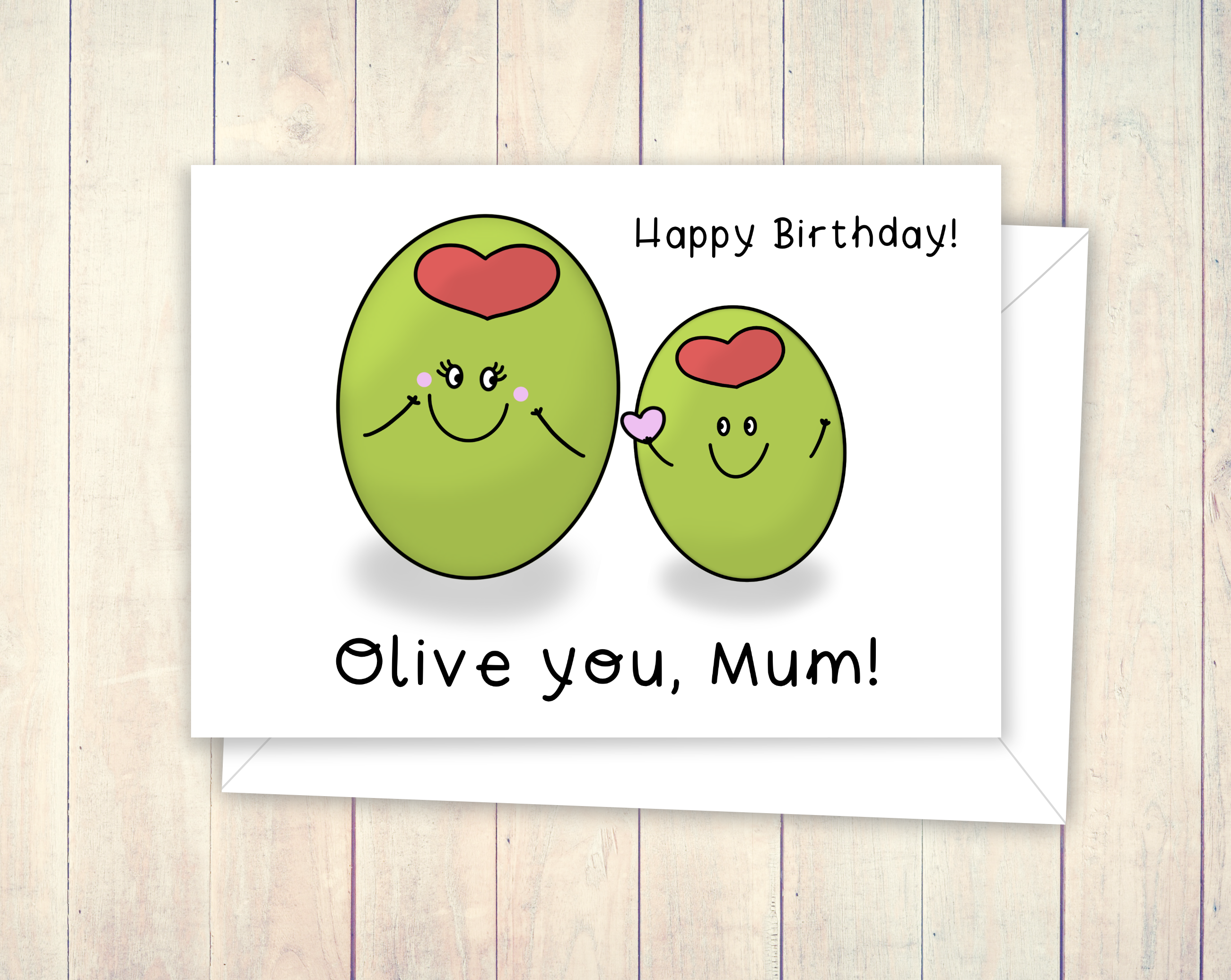 Olive you mum birthday