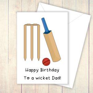 Cricket Dad birthday