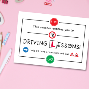 Driving Lesson Voucher